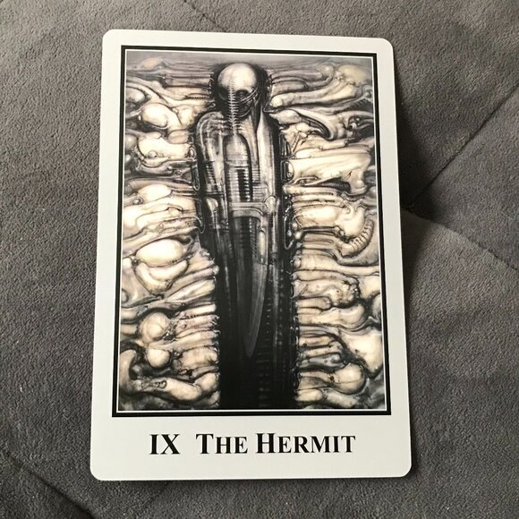 Baphomet Tarot of the Underworld RARE H.R. Giger Alien Artist - Picture 5 of 8